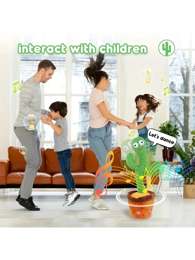 Lachender Kaktus - Dancing Talking Cactus Toys For Baby Boys And Girls, Singing Mimicking Recording Repeating What You Say Sunny Cactus Up Plus Dogs
