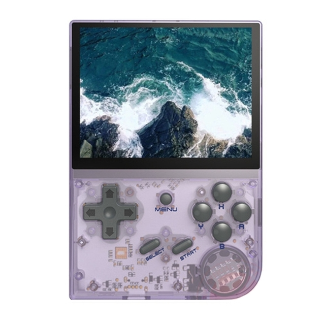 NostalgiX - Mini-Retro-Handheld-Spielekonsole - 64G - lila