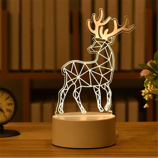 3D Led Decorative Lampshade
